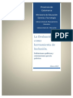 La evaluación como herramienta de inclusión