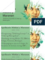 Apolinario Mabini y Maranan