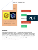 El "Lucumí" Al Alcance de Todos PDF - Descargar, Leer