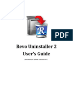 Revo Uninstaller 2 User's Guide: (Document Last Update - 06 June 2019)