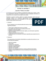 AA4 Evidencia Cuadro Comparativo Pol°ticas de Calidad