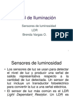 Control de Iluminación: Sensores de Luminosidad LDR Brenda Vargas O