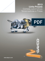 Dayco Catalogo Correias e Tensores Linha Pesada 2013 PDF