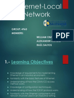 S7 Ethernet-Local Area Network: GROUP: 4960 Members: William Obaco Alexander Méndez Raúl Saltos