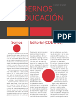 Cuadernos de Educación ABR-JUN (Año XIII) Nº50