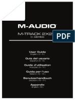 M-Track 2X2M - User Guide - V1.0