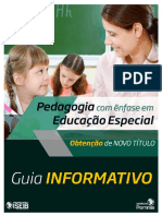 GUIA PARCEIRO - Pedagogia Com Ênfase em Educação Especial