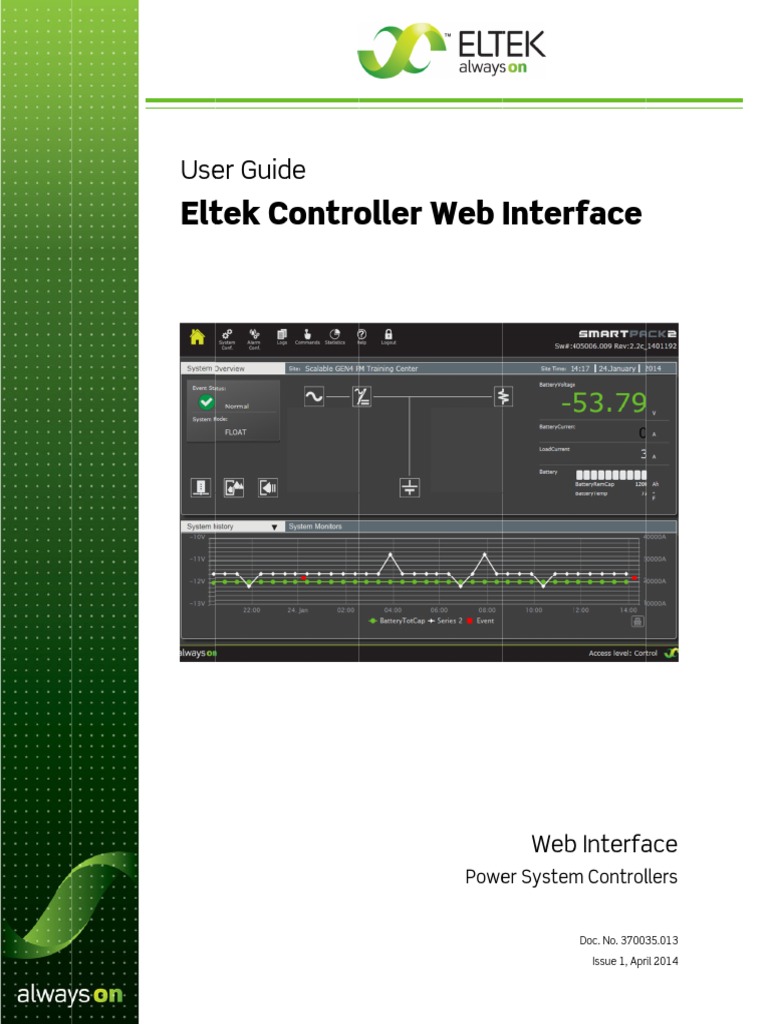 Eltek powersuite software