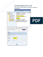 Documentar y Notificar Órdenes 