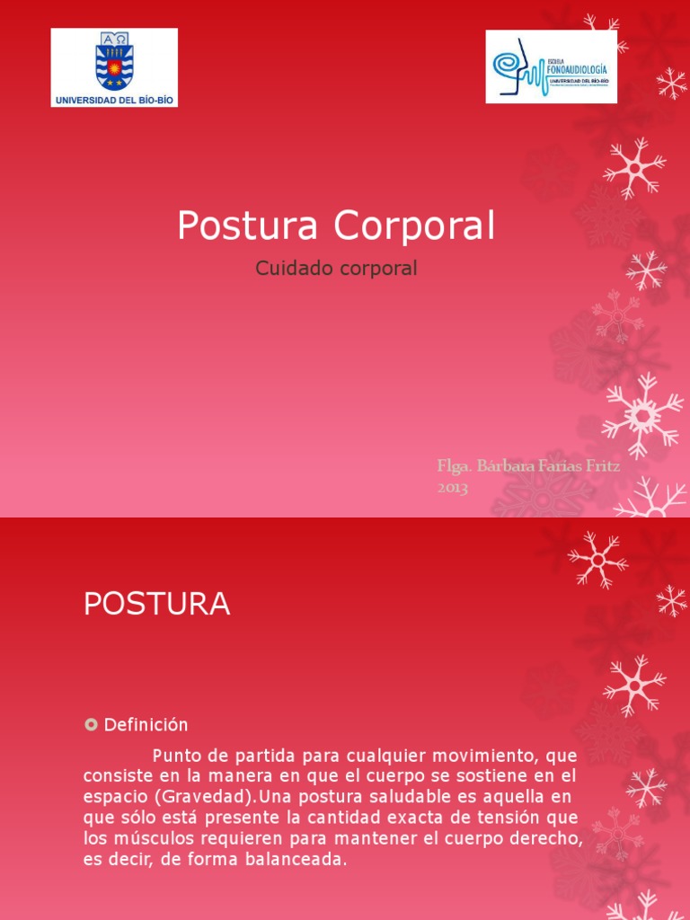 Postura Corporal PDF | PDF | La columna vertebral | Hombro