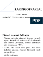 Trauma Laringotrakeal