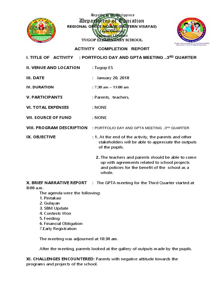 ACR 3rd Quarter Portfolio Day and GPTCA Meeting 2017 PDF Schools