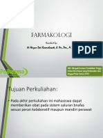 Farmakologi: Handout By: Ni Wayan Dwi Rosmalawati, A. Per. Pen., M. Kes