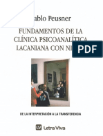 Fundamentos de La Clínica Psicoanalítica Lacaniana Con Niños