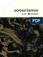 BENOIST, Luc - El Esoterismo