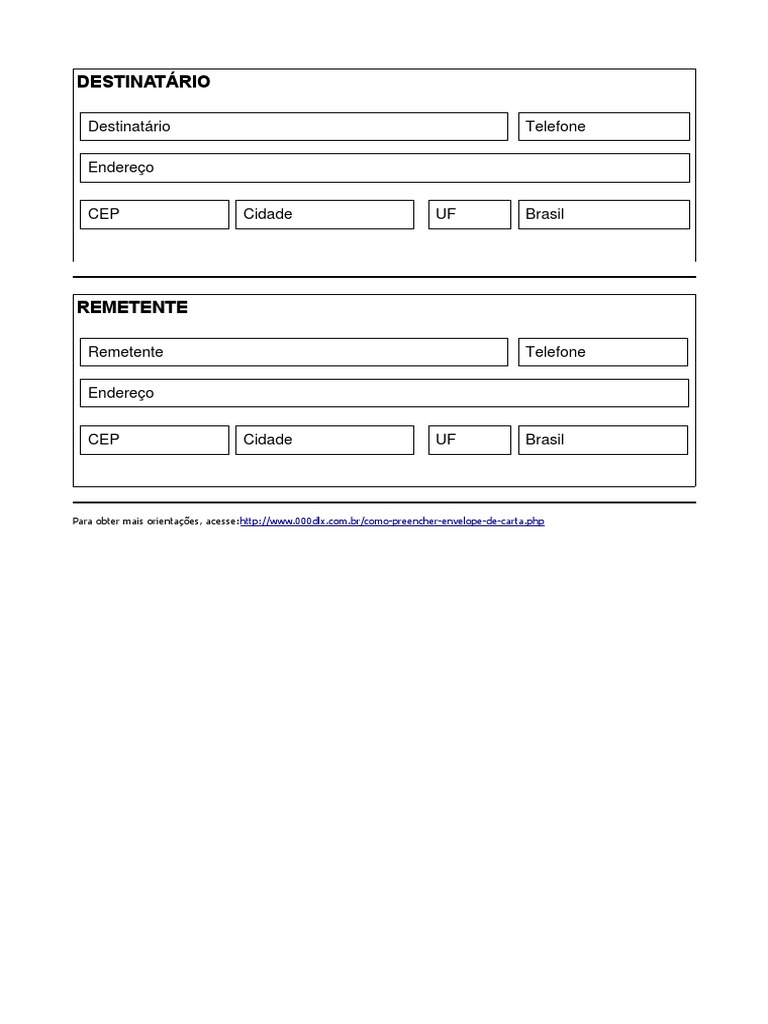 Etiqueta Correios Como Preencher Envelope de Carta 1 Etiqueta Correios Como Preencher Envelope de Carta 1