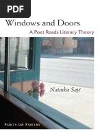 Windows and Doors - A Poet Reads - Natasha Saje PDF