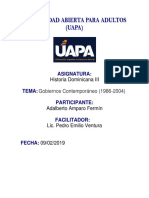 Tarea V Historia Dominicana 3