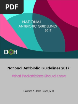 National Antibiotic Pedia Guidelines Urinary Tract Infection Methicillin Resistant Staphylococcus Aureus