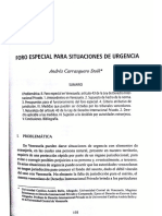 Andrés Carrasquero. 'Foro Especial para Situaciones de Urgencia'. Derecho Procesal Civil Internacional. Pp175-190