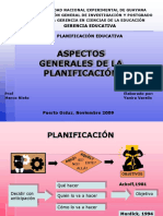 El Proceso de La Planificacin