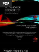 POSITIVIDADE CONSCIENTE