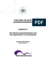 Paper Diploma in Ship Superintendency