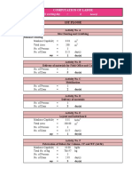 Computation of Labor: 1St Floor