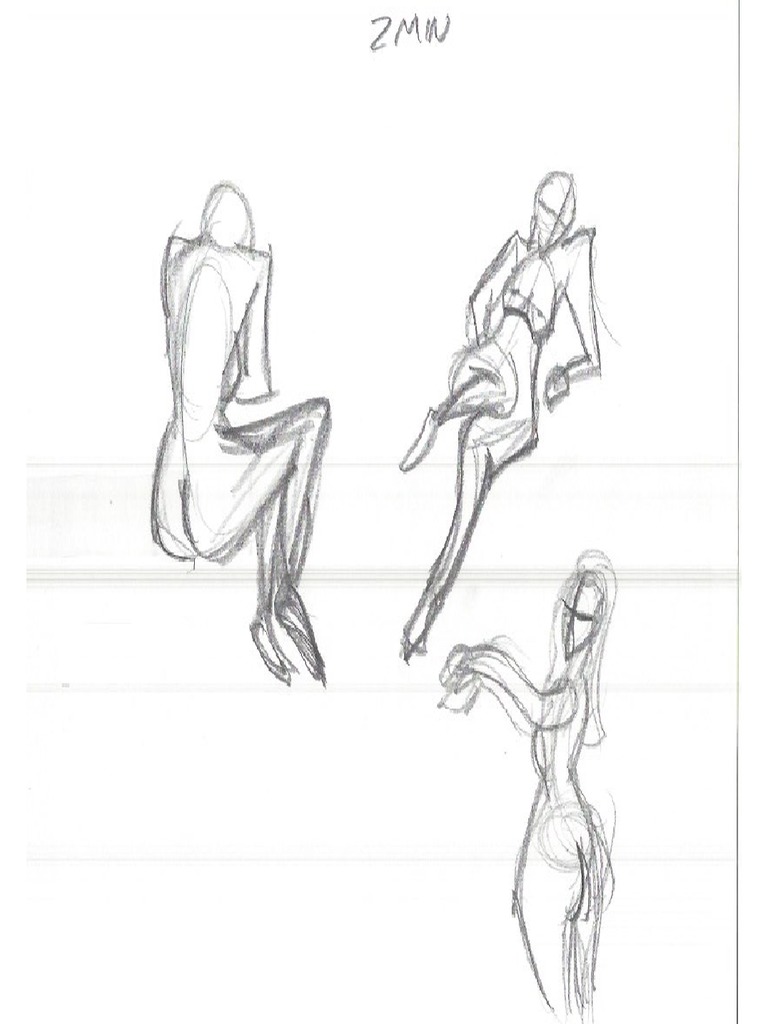 Zachary Hunsinger Proko Gesture Drawings PDF