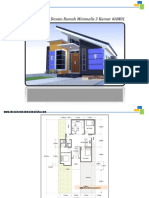 Gambar Kerja Desain Rumah Minimalis 3kamar-1