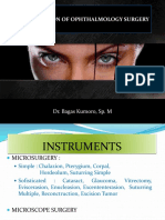 Introduction of Ophthalmology Surgery-Dr - Bagas Kumoro SP.M