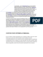 La Conveccion Se Clasifica en Natural y Forzada