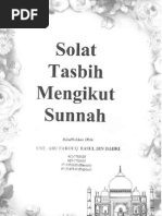 Download Solat Tasbih Mengikut Sunnah by Idayu Salafi SN4196842 doc pdf