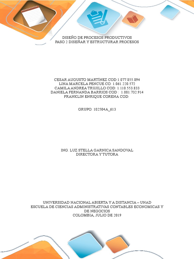 Trabajo Colaborativo Diseño de Procesos Productivos 102504A 613 Paso