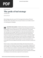 The Perils of Bad Strategy - McKinsey