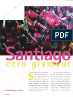 Santiago, Cero Glamour