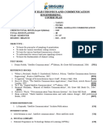 Department of Electronics and Communication Engineering: Course Plan