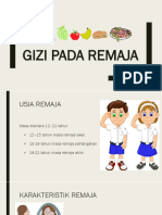 Gizi Pada Remaja