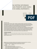 Analisa Sistem Informasi PPDB