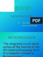 History of Microprocessors