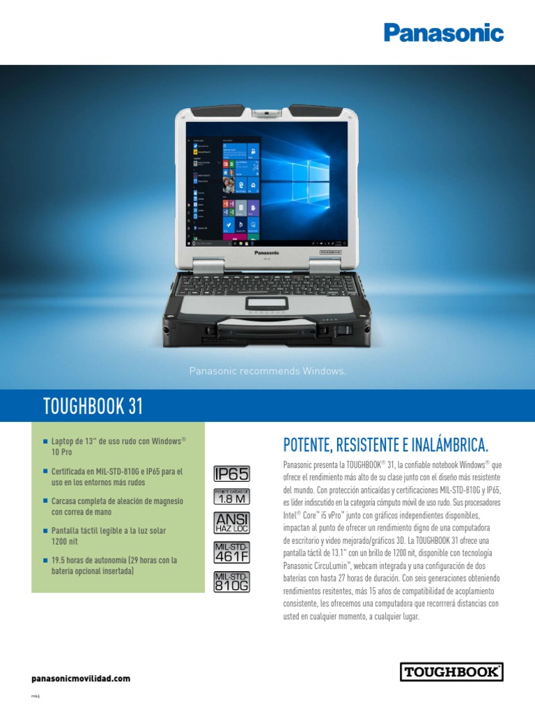 CF 31 | PDF | USB | Hardware de la computadora