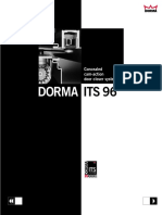 Brochure DORMA ITS96 Concealed Door Closer
