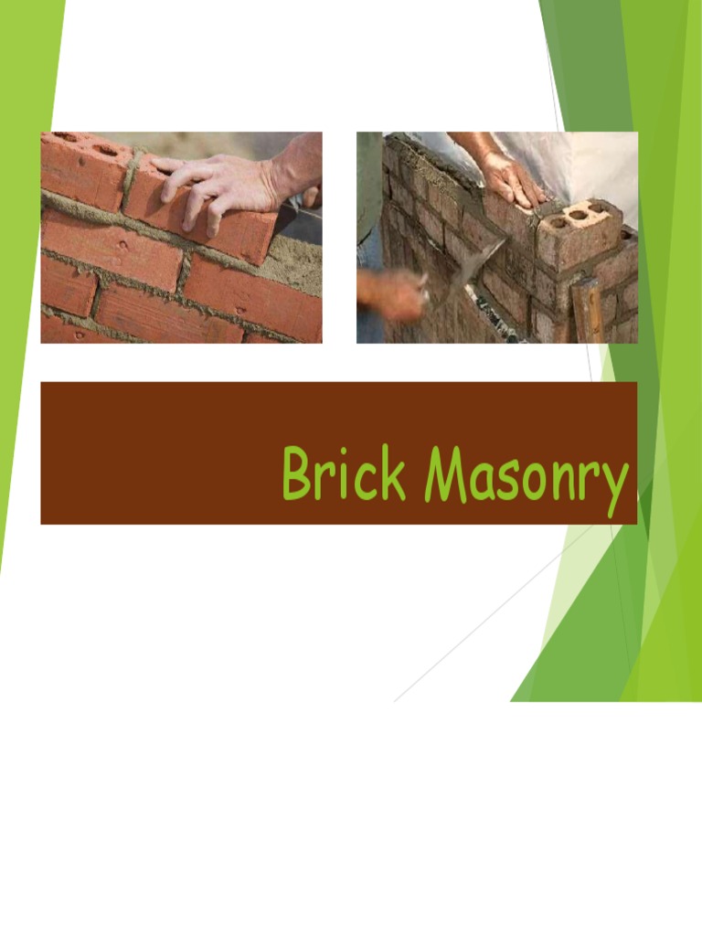 Comprehensive Guide to Brick Masonry | PDF | Masonry | Mortar (Masonry)