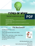 Types of Work-Occupation
