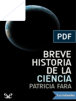 Fara Patricia. Breve Historia de La Ciencia.