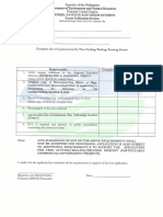 DENR Tree Cutting Reqs List