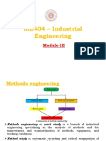 ME404 - Industrial Engineering: Module-III