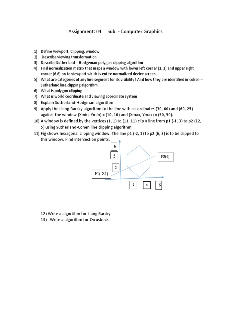 Assignment 4 | PDF | Graphics | Computer Graphics