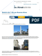 Buenos Aires - Roteiro de 1 dia