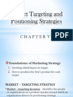 Market Targeting and Positioning Strategies